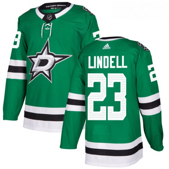 Youth Adidas Dallas Stars 23 Esa Lindell Premier Green Home NHL Jersey