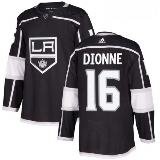 Youth Adidas Los Angeles Kings 16 Marcel Dionne Authentic Black Home NHL Jersey