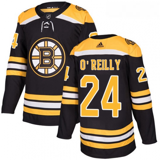 Youth Adidas Boston Bruins 24 Terry OReilly Authentic Black Home NHL Jersey