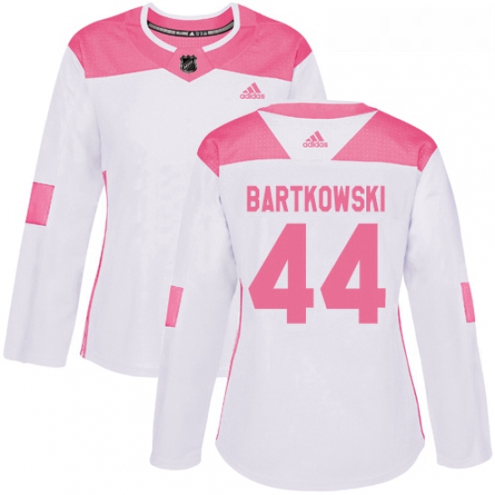 Womens Adidas Minnesota Wild 44 Matt Bartkowski Authentic White 