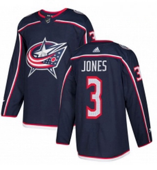 Youth Adidas Columbus Blue Jackets 3 Seth Jones Premier Navy Blue Home NHL Jersey