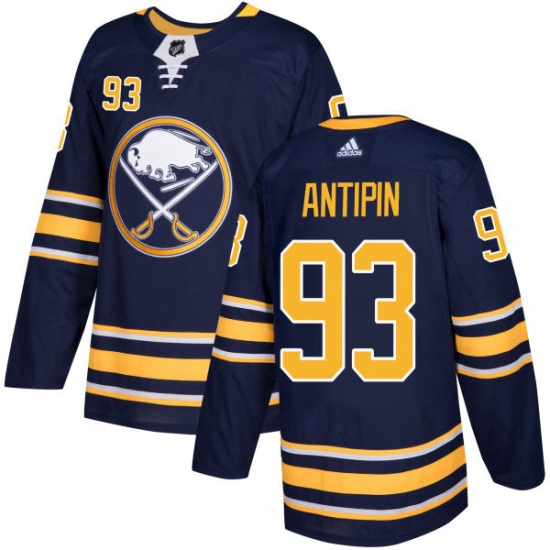 Youth Adidas Buffalo Sabres 93 Victor Antipin Authentic Navy Blue Home NHL Jersey