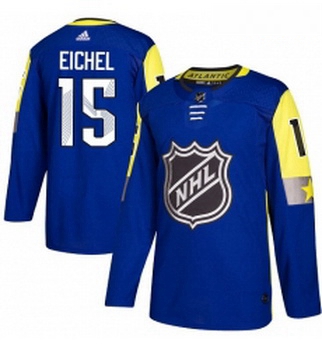 Youth Adidas Buffalo Sabres 15 Jack Eichel Authentic Royal Blue 2018 All Star Atlantic Division NHL 