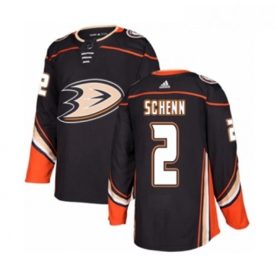 Youth Adidas Anaheim Ducks 2 Luke Schenn Premier Black Home NHL 