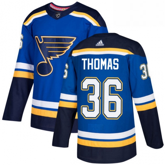 Mens Adidas St Louis Blues 36 Robert Thomas Premier Royal Blue H