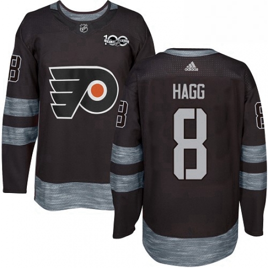 Mens Adidas Philadelphia Flyers 8 Robert Hagg Authentic Black 19