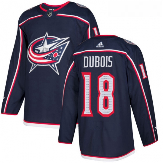 Youth Adidas Columbus Blue Jackets 18 Pierre Luc Dubois Premier Navy Blue Home NHL Jersey