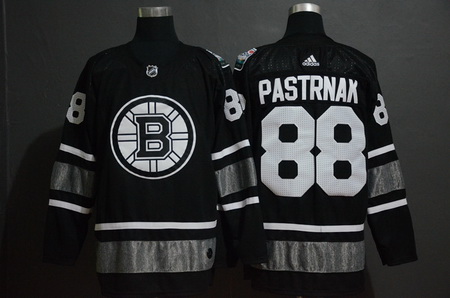 Bruins 88 David Pastrnak Black 2019 NHL All Star Game Adidas Jersey