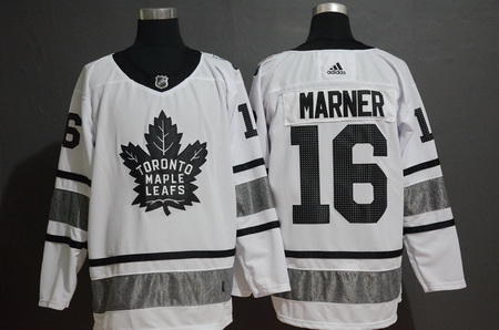 Maple Leafs 16 Mitch Marner White 2019 NHL All Star Game Adidas Jersey