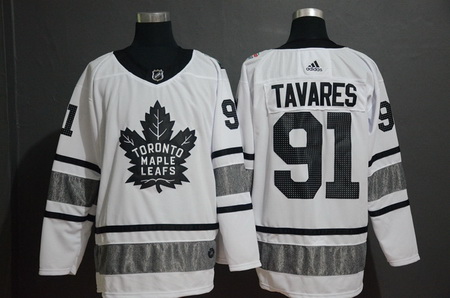 Maple Leafs 91 John Tavares White 2019 NHL All Star Adidas Jersey