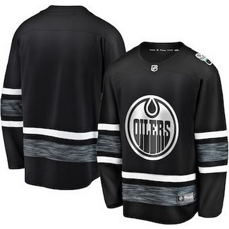 Oilers Black 2019 NHL All Star Game Adidas Jersey