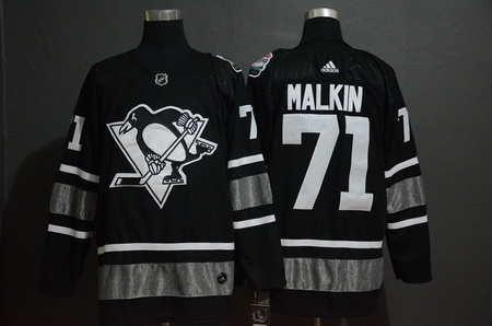 Penguins 71 Evgeni Malkin Black 2019 NHL All Star Game Adidas Jersey