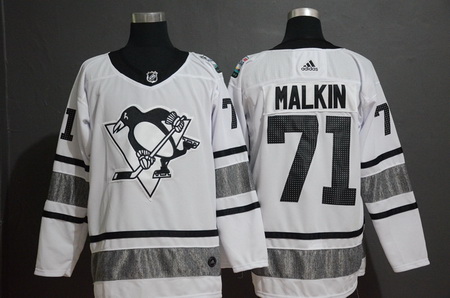 Penguins 71 Evgeni Malkin White 2019 NHL All Star Game Adidas Jersey