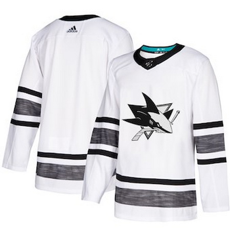 Sharks White 2019 NHL All Star Game Adidas Jersey