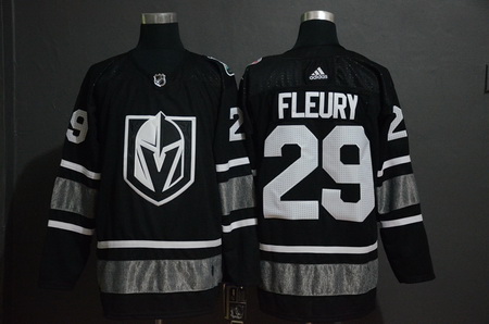 Vegas Golden Knights Marc Andre Fleury Black 2019 NHL All Star Game Adidas Jersey