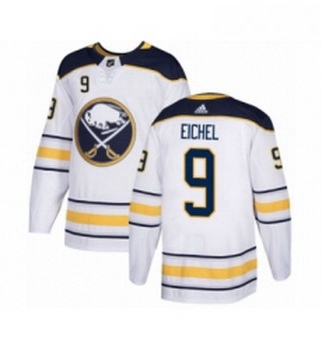 Youth Adidas Buffalo Sabres 9 Jack Eichel Authentic White Away NHL Jersey