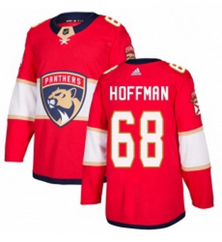 Youth Adidas Florida Panthers 68 Mike Hoffman Premier Red Home NHL Jersey