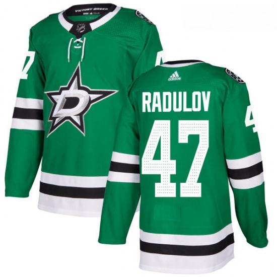 Youth Adidas Dallas Stars 47 Alexander Radulov Premier Green Home NHL Jersey