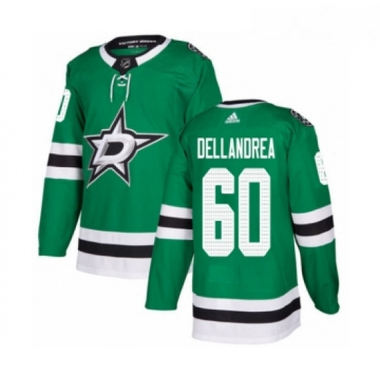 Youth Adidas Dallas Stars 60 Ty Dellandrea Premier Green Home NH