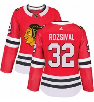 Womens Adidas Chicago Blackhawks 32 Michal Rozsival Authentic Re