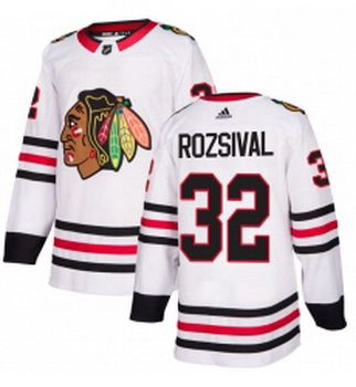 Womens Adidas Chicago Blackhawks 32 Michal Rozsival Authentic Wh