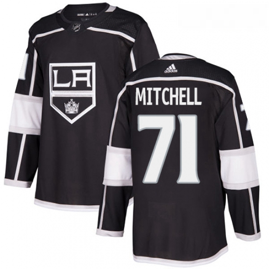 Youth Adidas Los Angeles Kings 71 Torrey Mitchell Authentic Blac