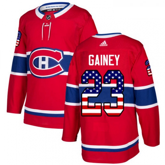 Youth Adidas Montreal Canadiens 23 Bob Gainey Authentic Red USA 