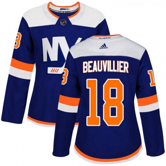 Womens Adidas New York Islanders 18 Anthony Beauvillier Premier 