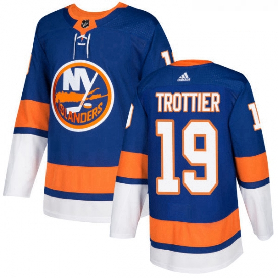 Youth Adidas New York Islanders 19 Bryan Trottier Authentic Royal Blue Home NHL Jersey