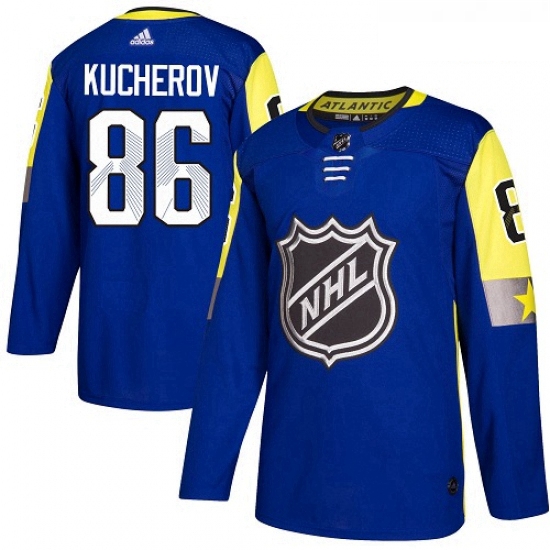 Youth Adidas Tampa Bay Lightning 86 Nikita Kucherov Authentic Royal Blue 2018 All Star Atlantic Divi