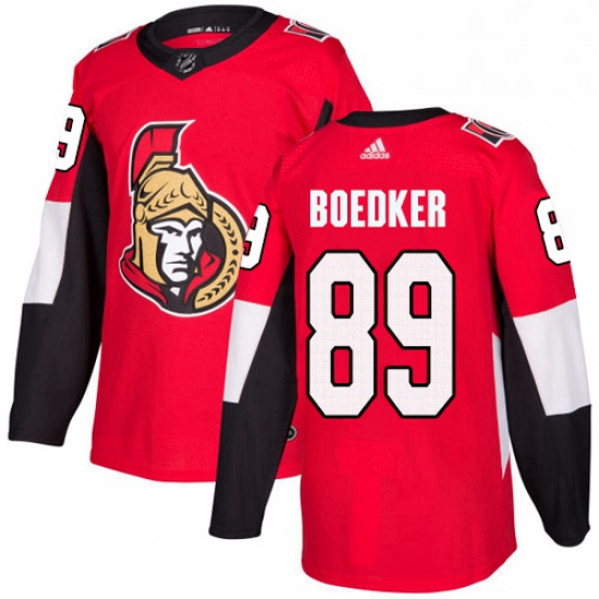 Youth Adidas Ottawa Senators 89 Mikkel Boedker Premier Red Home NHL Jersey