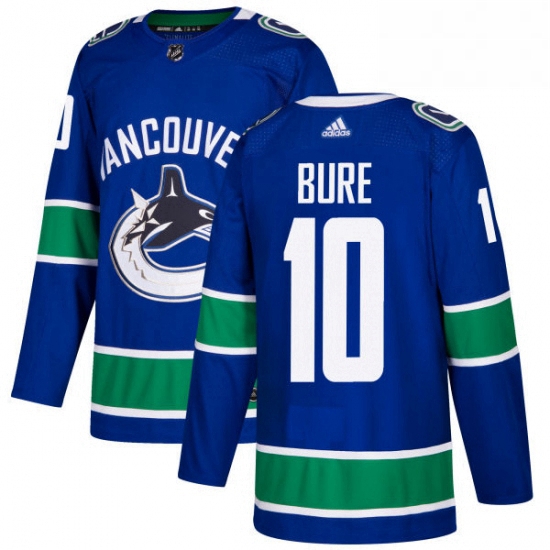 Youth Adidas Vancouver Canucks 10 Pavel Bure Authentic Blue Home NHL Jersey