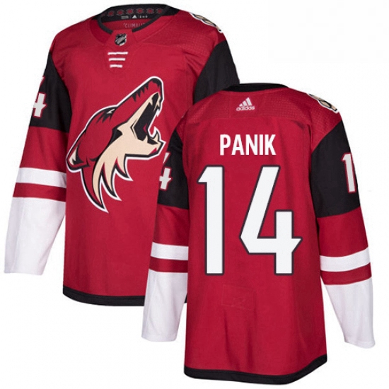 Youth Adidas Arizona Coyotes 14 Richard Panik Authentic Burgundy Red Home NHL Jersey