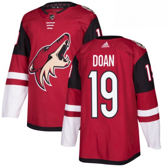 Youth Adidas Arizona Coyotes 19 Shane Doan Premier Burgundy Red Home NHL Jersey