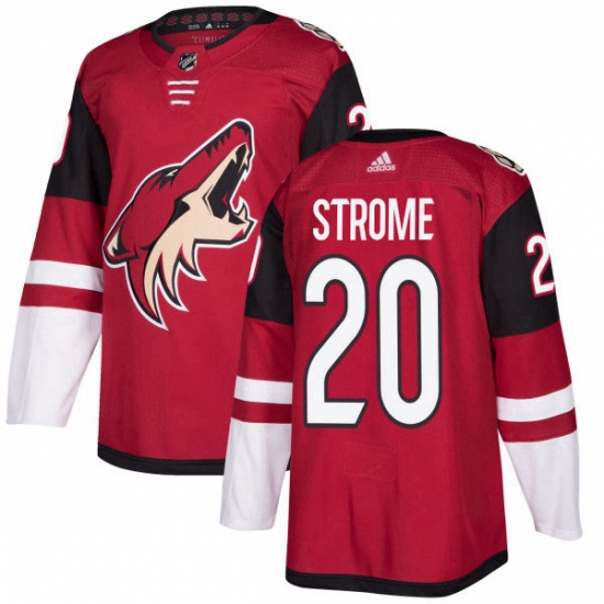 Youth Adidas Arizona Coyotes 20 Dylan Strome Authentic Burgundy Red Home NHL Jersey