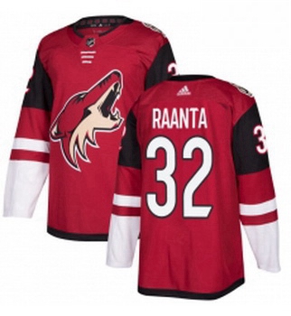 Youth Adidas Arizona Coyotes 32 Antti Raanta Authentic Burgundy Red Home NHL Jersey