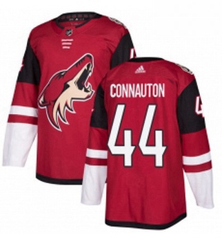 Youth Adidas Arizona Coyotes 44 Kevin Connauton Authentic Burgundy Red Home NHL Jersey