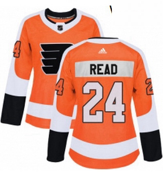 Womens Adidas Philadelphia Flyers 24 Matt Read Authentic Orange 