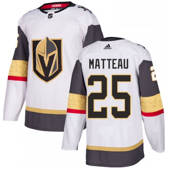 Womens Adidas Vegas Golden Knights 25 Stefan Matteau Authentic W