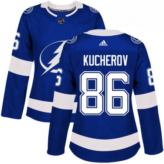 Womens Adidas Tampa Bay Lightning 86 Nikita Kucherov Authentic R