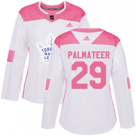 Womens Adidas Toronto Maple Leafs 29 Mike Palmateer Authentic Wh