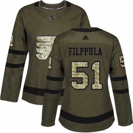 Womens Adidas Philadelphia Flyers 51 Valtteri Filppula Authentic