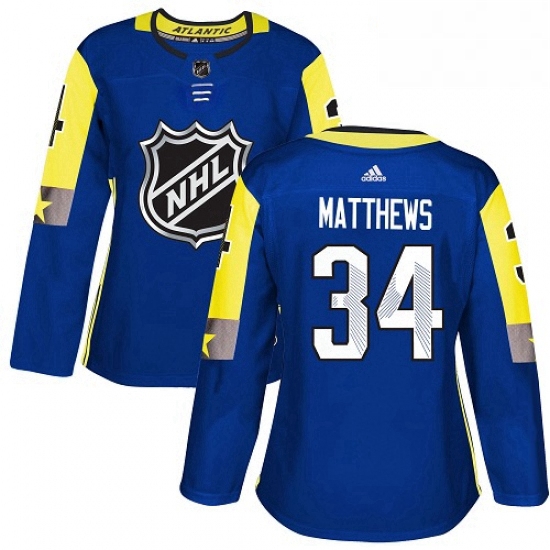 Womens Adidas Toronto Maple Leafs 34 Auston Matthews Authentic R