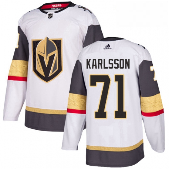 Womens Adidas Vegas Golden Knights 71 William Karlsson Authentic