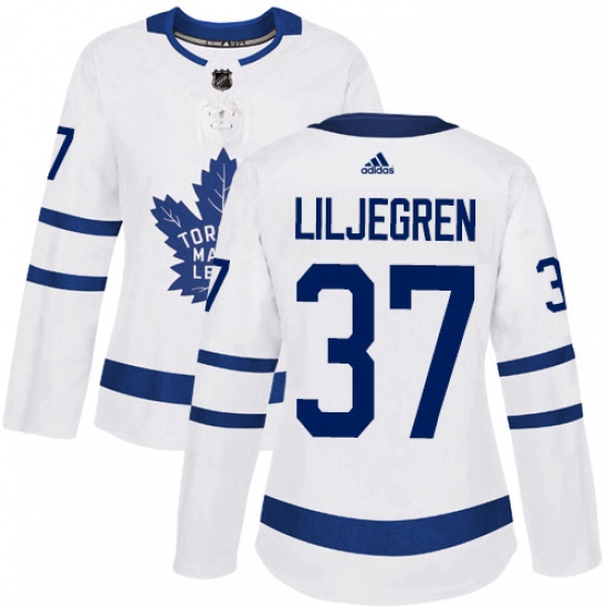 Womens Adidas Toronto Maple Leafs 37 Timothy Liljegren Authentic