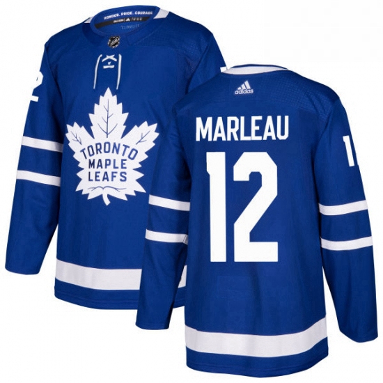Mens Adidas Toronto Maple Leafs 12 Patrick Marleau Authentic Roy