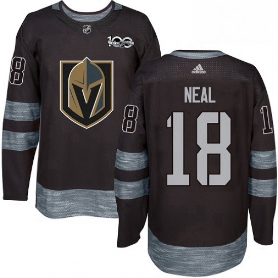 Mens Adidas Vegas Golden Knights 18 James Neal Authentic Black 1