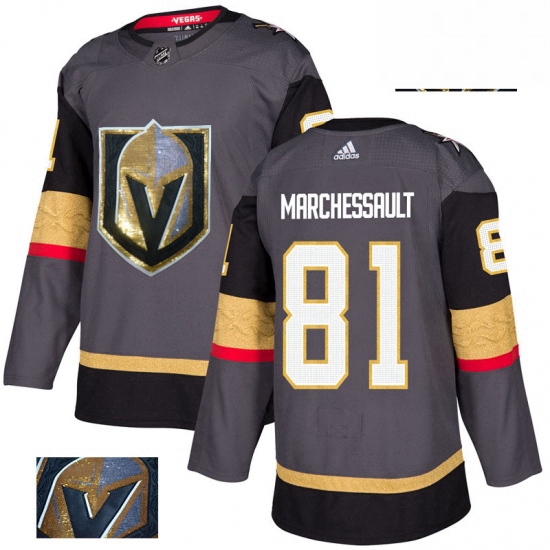 Mens Adidas Vegas Golden Knights 81 Jonathan Marchessault Authen