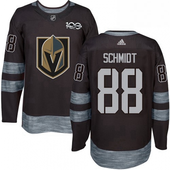 Mens Adidas Vegas Golden Knights 88 Nate Schmidt Authentic Black