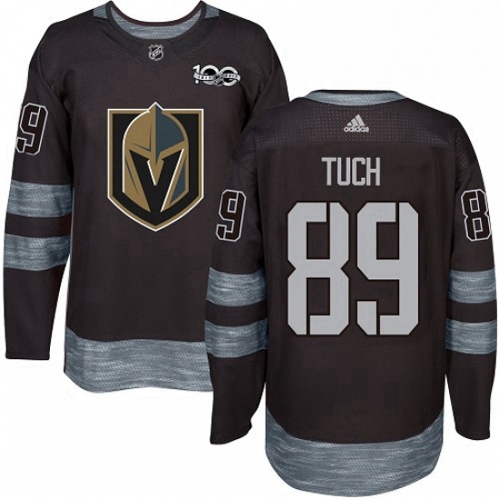 Mens Adidas Vegas Golden Knights 89 Alex Tuch Authentic Black 19